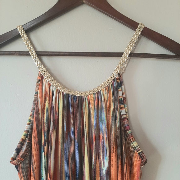 Multicolored Beautiful Maxi Dress - Picture 3 of 8